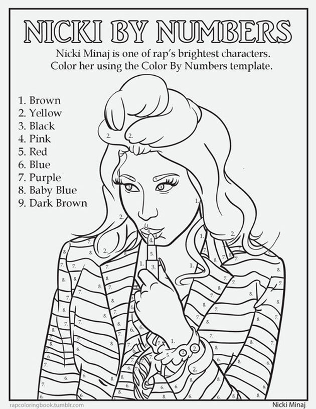 Q u a l r â women in hip hop coloring pages for all ages