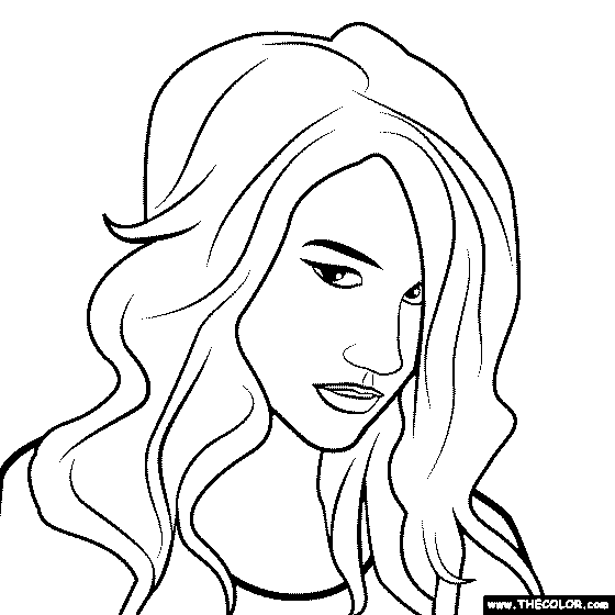Hip hop rap star online coloring pages