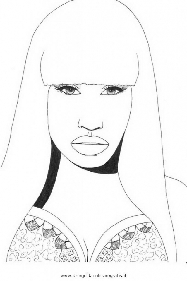 Get this nicki minaj coloring pages to print