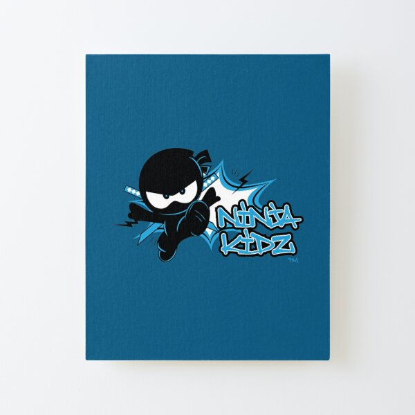 Ninja kidz youtube ninja kidz mounted print for sale by shakirastore