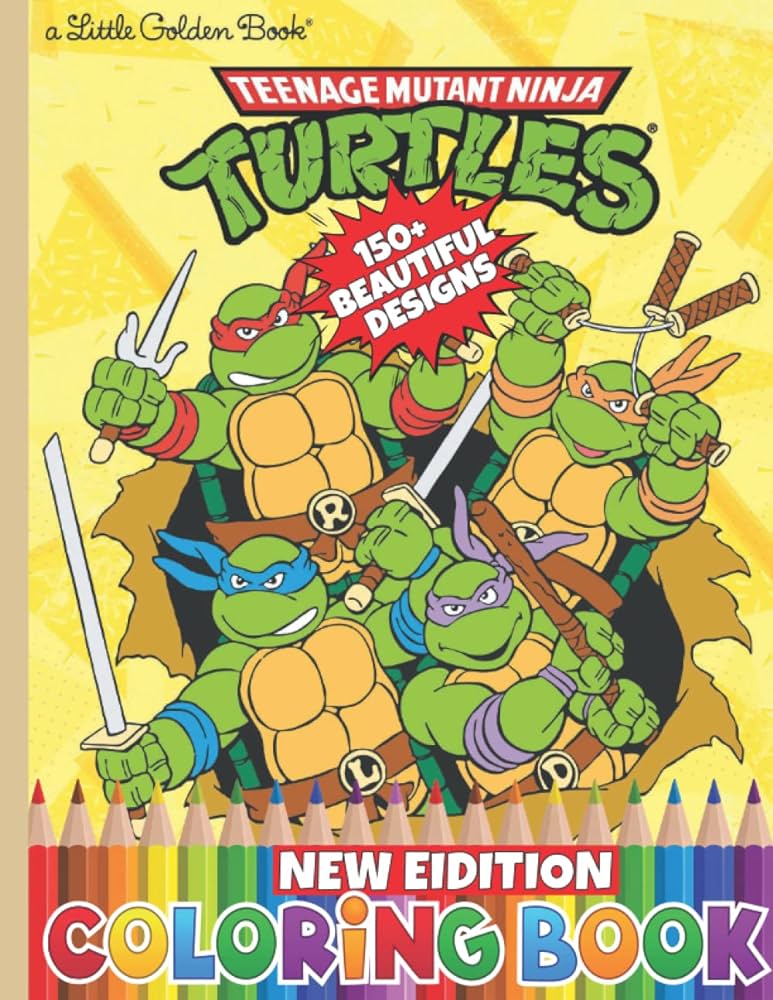 Ðððððð ð ðððððð ððððð turtles coloring book new edition beautiful coloring pages ðððððð ð ðððððð ððððð turtles coloring book for kids and adults trung charles books