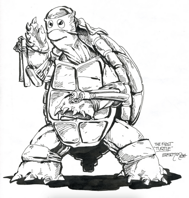 So was michelangelo the first ever ninja turtle rtmnt