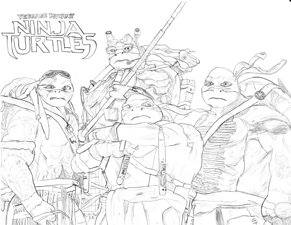 Teenage mutant ninja turtles film by homer on
