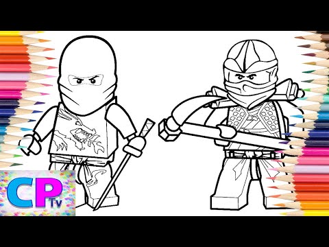 Lego ninjago coloring pages