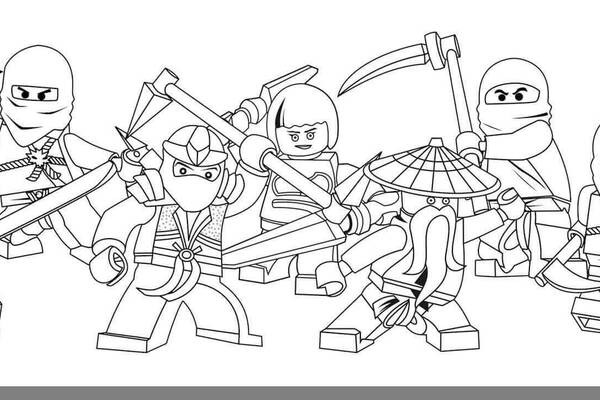 Unleash your inner ninja with lego ninjago coloring pages