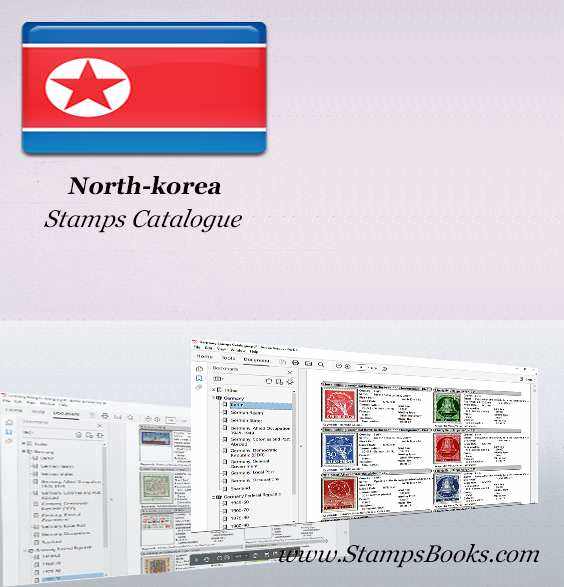 North korea stamps catalogue
