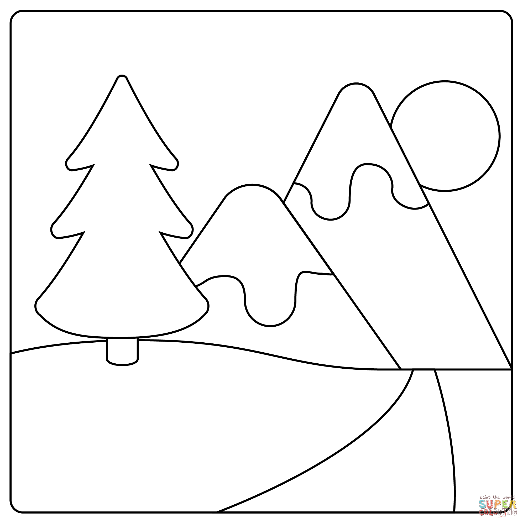 National park emoji coloring page free printable coloring pages