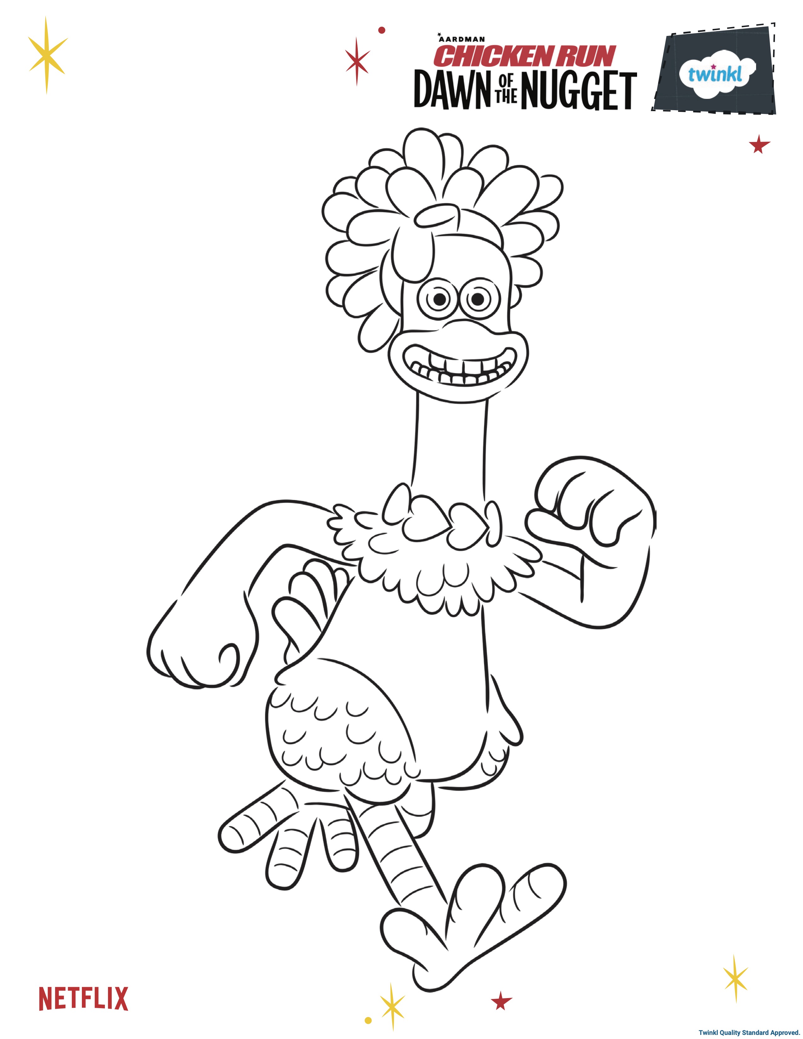Free netflix coloring pages and printable activities