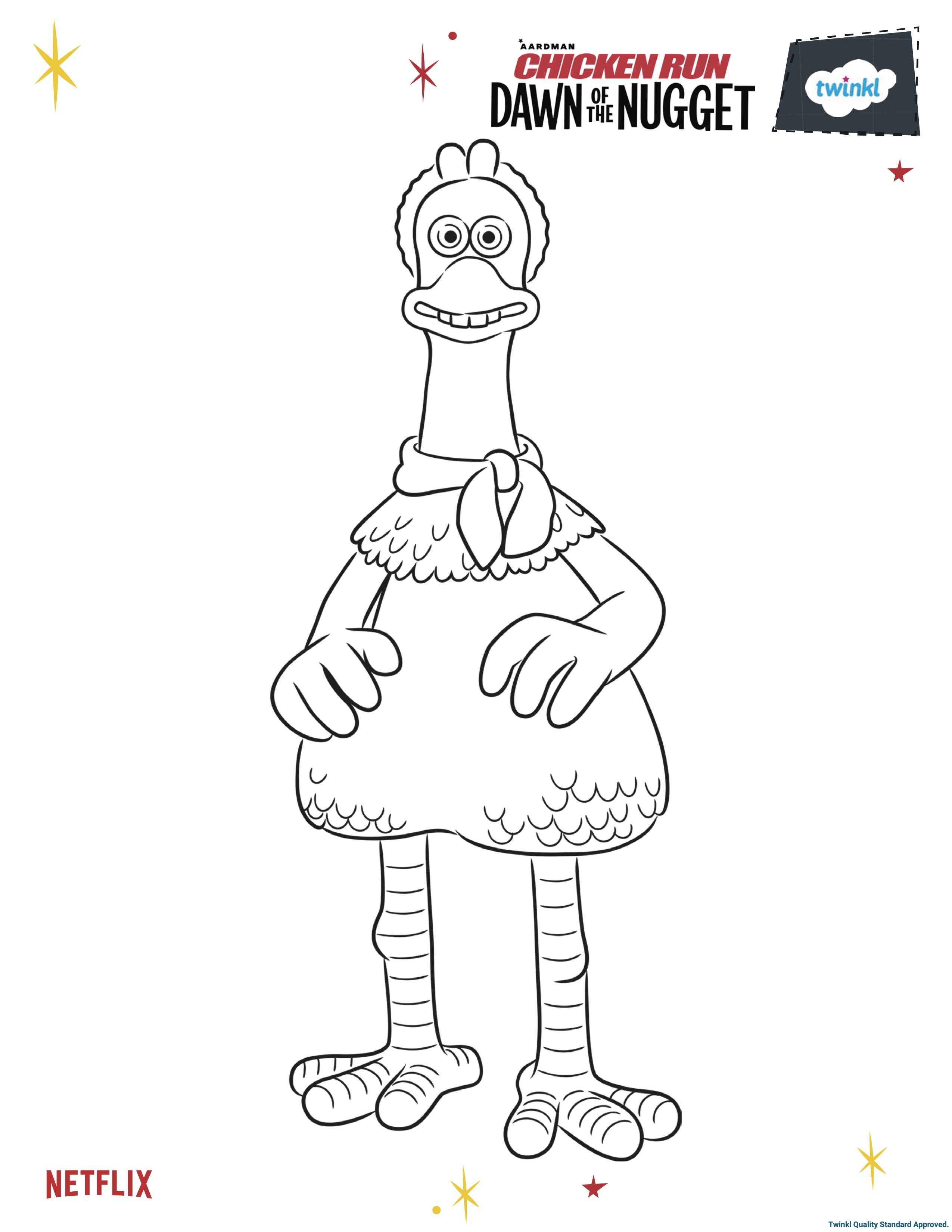 Free netflix coloring pages and printable activities