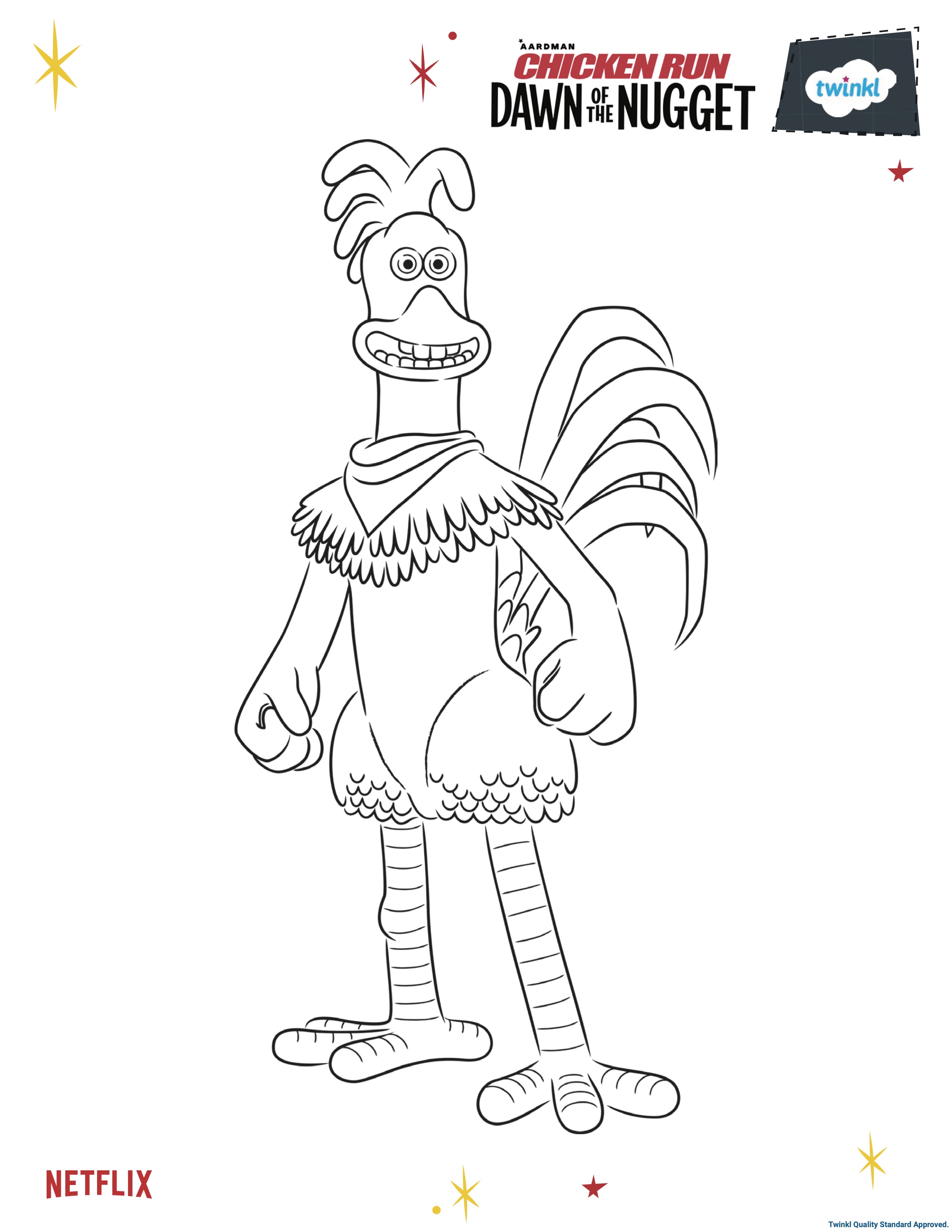 Free netflix coloring pages and printable activities
