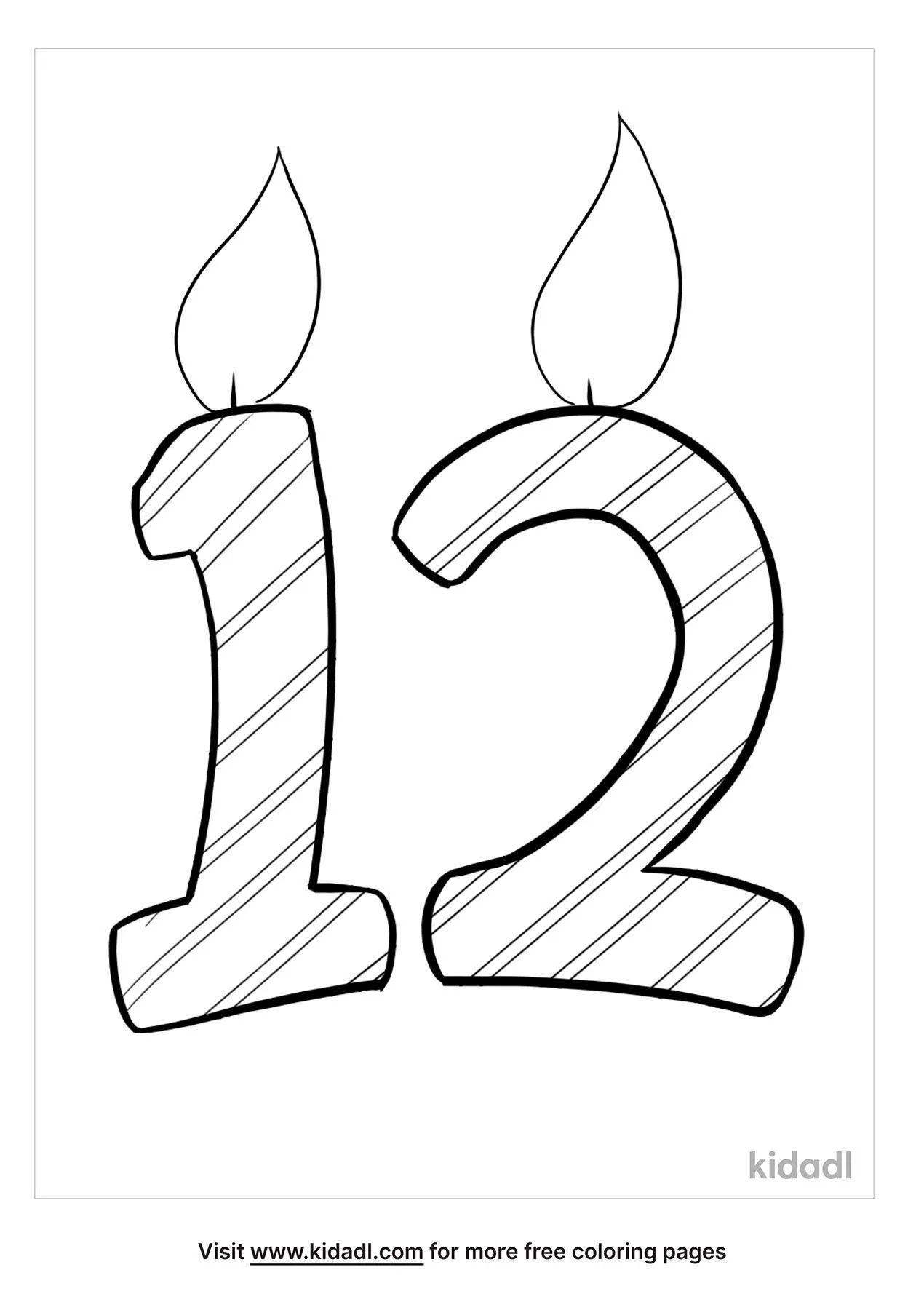 Free number coloring page coloring page printables