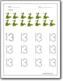 Number worksheets number worksheets for preschool and kindergarten