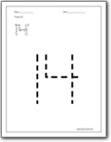 Number worksheets number worksheets for preschool and kindergarten