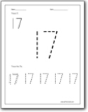 Number worksheets number worksheets for preschool and kindergarten