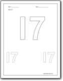 Number worksheets number worksheets for preschool and kindergarten