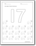 Number worksheets number worksheets for preschool and kindergarten