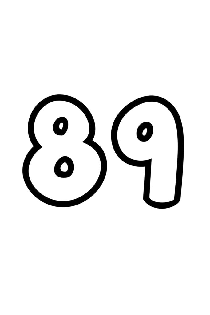 Free printable number bubble letters bubble numbers