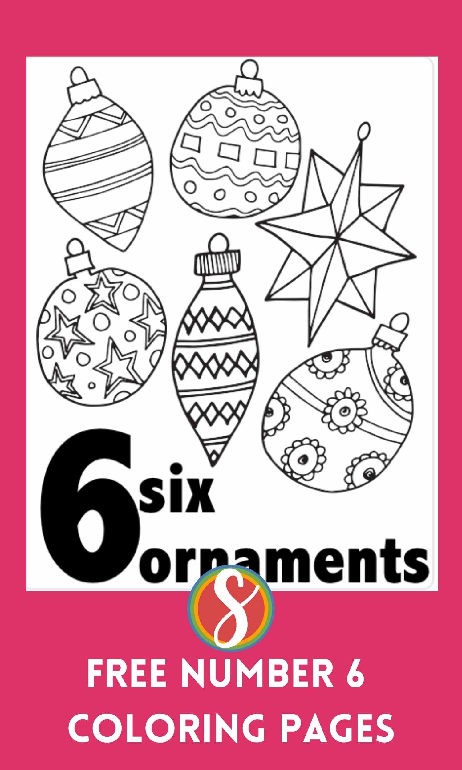 Free number printable coloring pages â stevie doodles