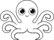 Octopus coloring pages free coloring pages