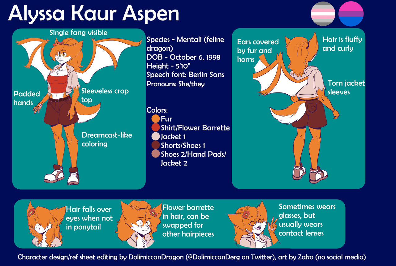 Alyssa aspen bio art by zako by dolimiccandragon on