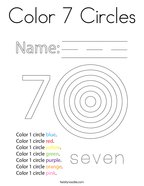 Number coloring pages
