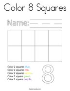 Number coloring pages