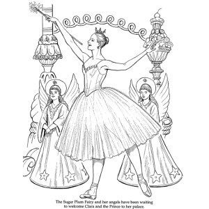 Nutcracker ballet coloring book mattox brenda sneathen books