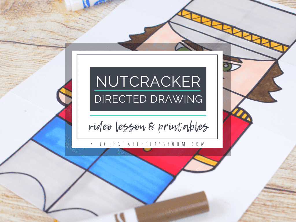 How to draw a nutcracker