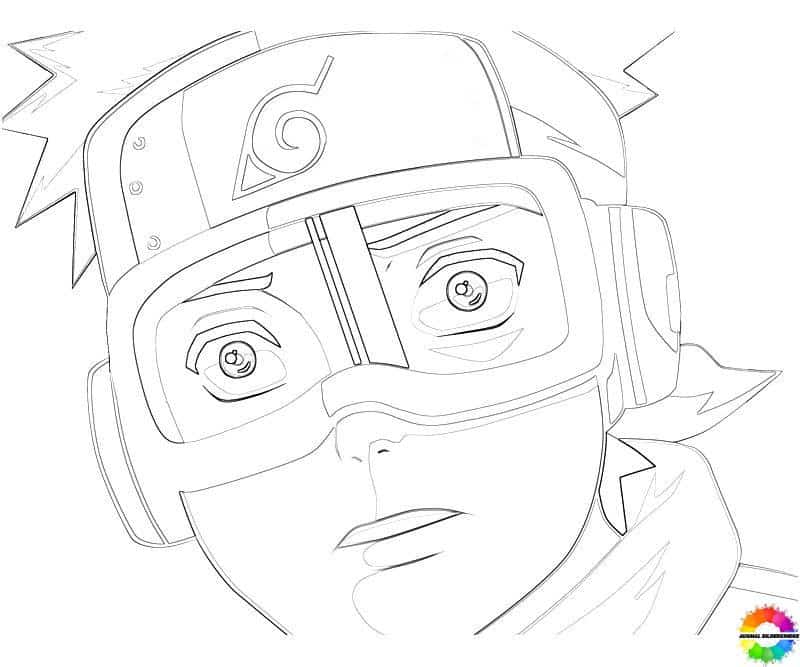 Obito uchiha coloring pages sharp for kids to color