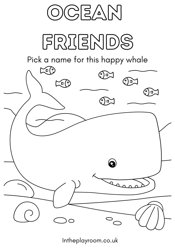 Ocean loring pages for kids