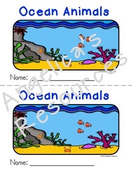 Ocean animals coloring pages printable handwriting worksheettracing book