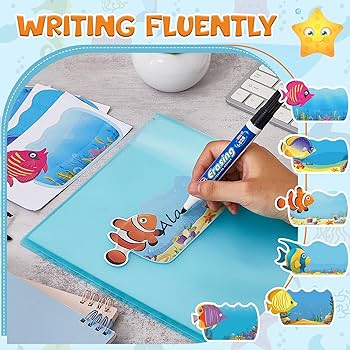 Pcs ocean themed desk name tags sea themed flat name plates sea animal adhesive desk name plate tropical fish kindergarten name tags ocean themed classroom decor for bulletin board scrapbooking