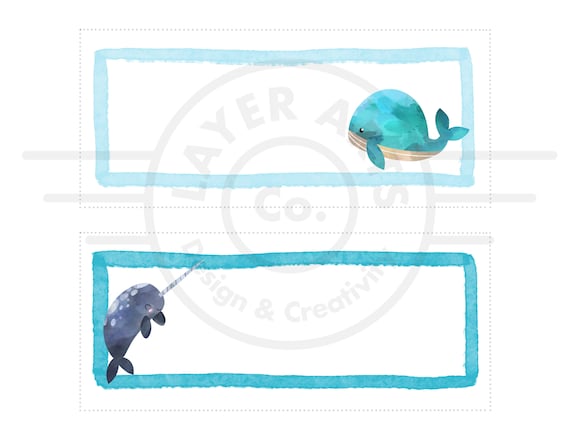 Editable ocean animal classroom name tags label themed classroom customizable printable sea creatures ocean classroom decor animales del mar