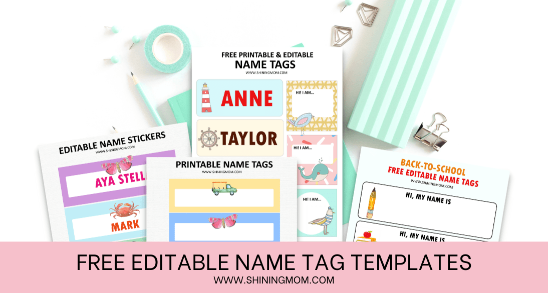 Free editable name tag templates â best name tag designs