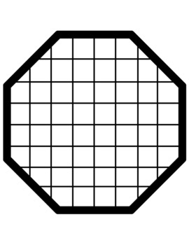 Octagon shape coloring pages by pre