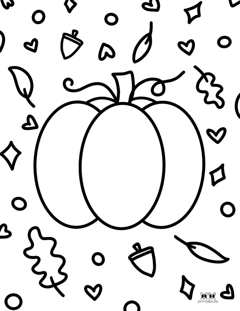 Free printable pumpkin coloring pages sheets