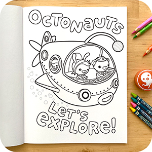 The octonauts lor the ocean an official loring book by meomi meomi books