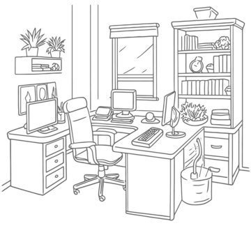 Office drawing png transparent images free download vector files