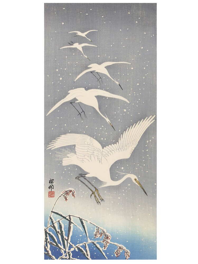Heron by ohara koson kids t