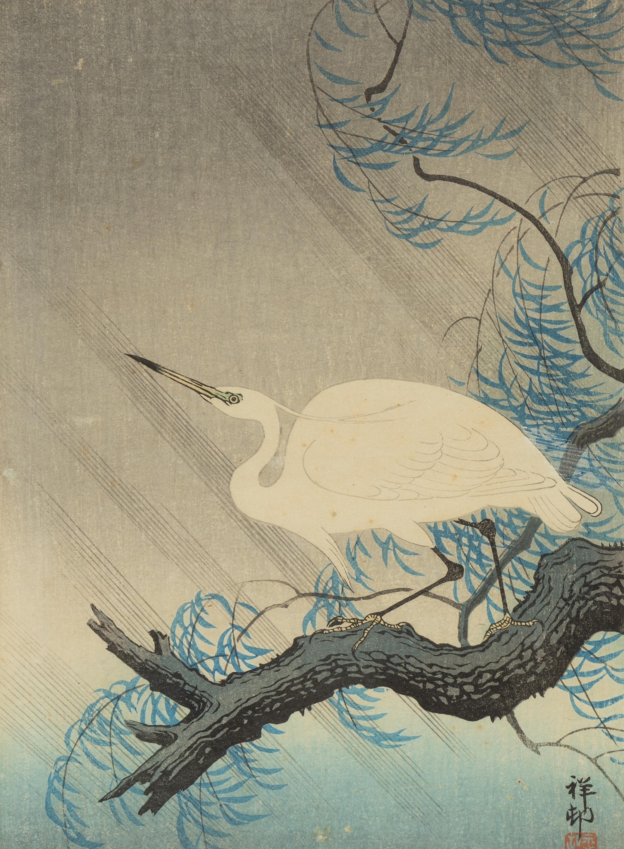 Ohara koson ohara koson a woodblock print in colours circa circa