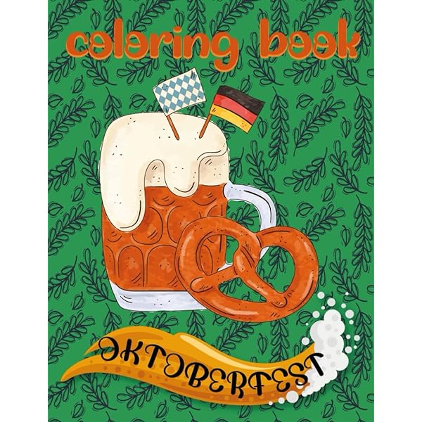 Germany coloring book for kids germany coloring book for children filled with traditional items octoberfest old castles german soldiers and more publishing inkhorse books