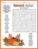 Oktoberfest word search puzzle