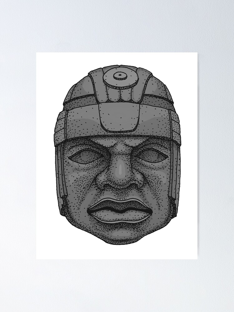 Olmec head