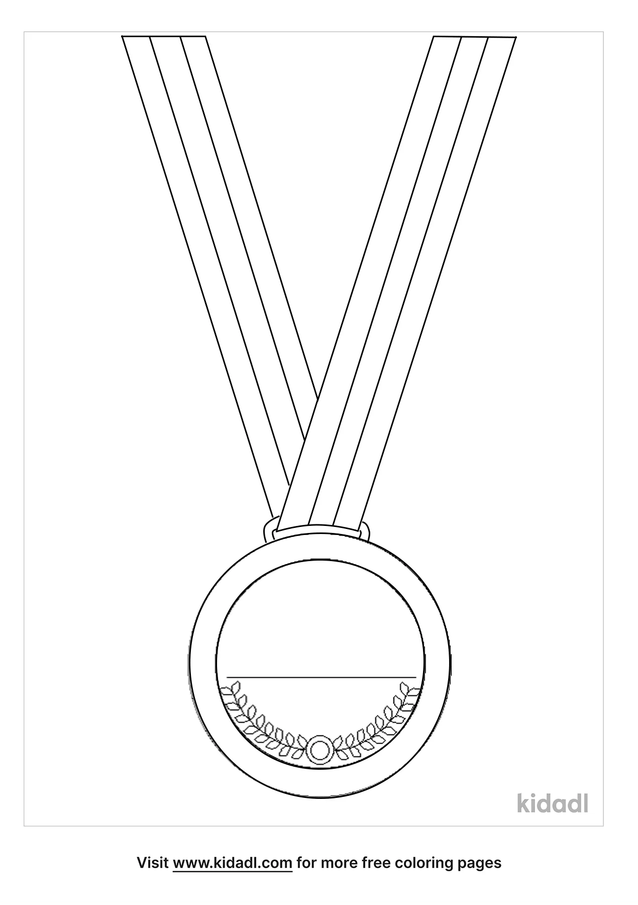 Free olympic medal coloring page coloring page printables