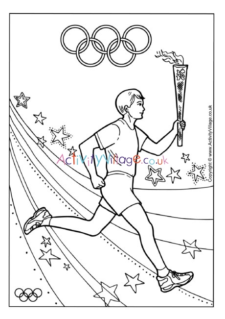 Olympic torch relay louring page