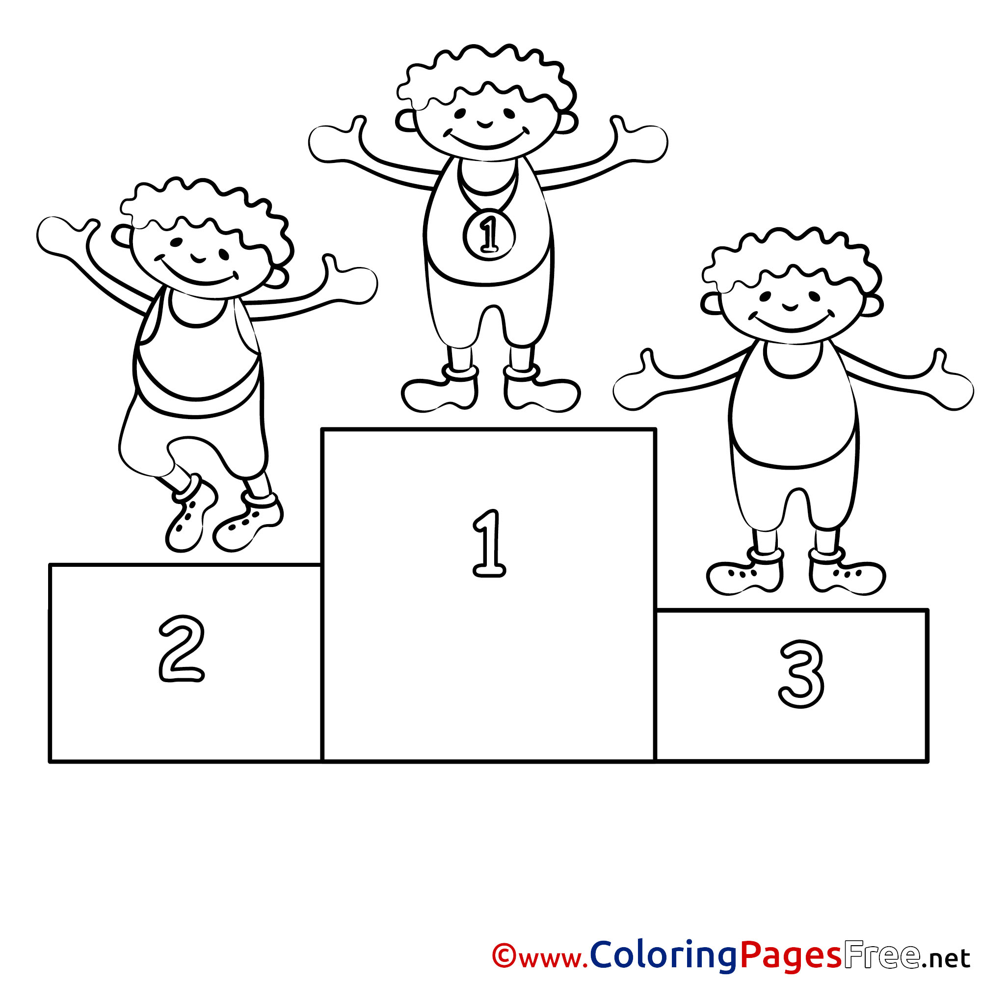 Olympics coloring sheets download free