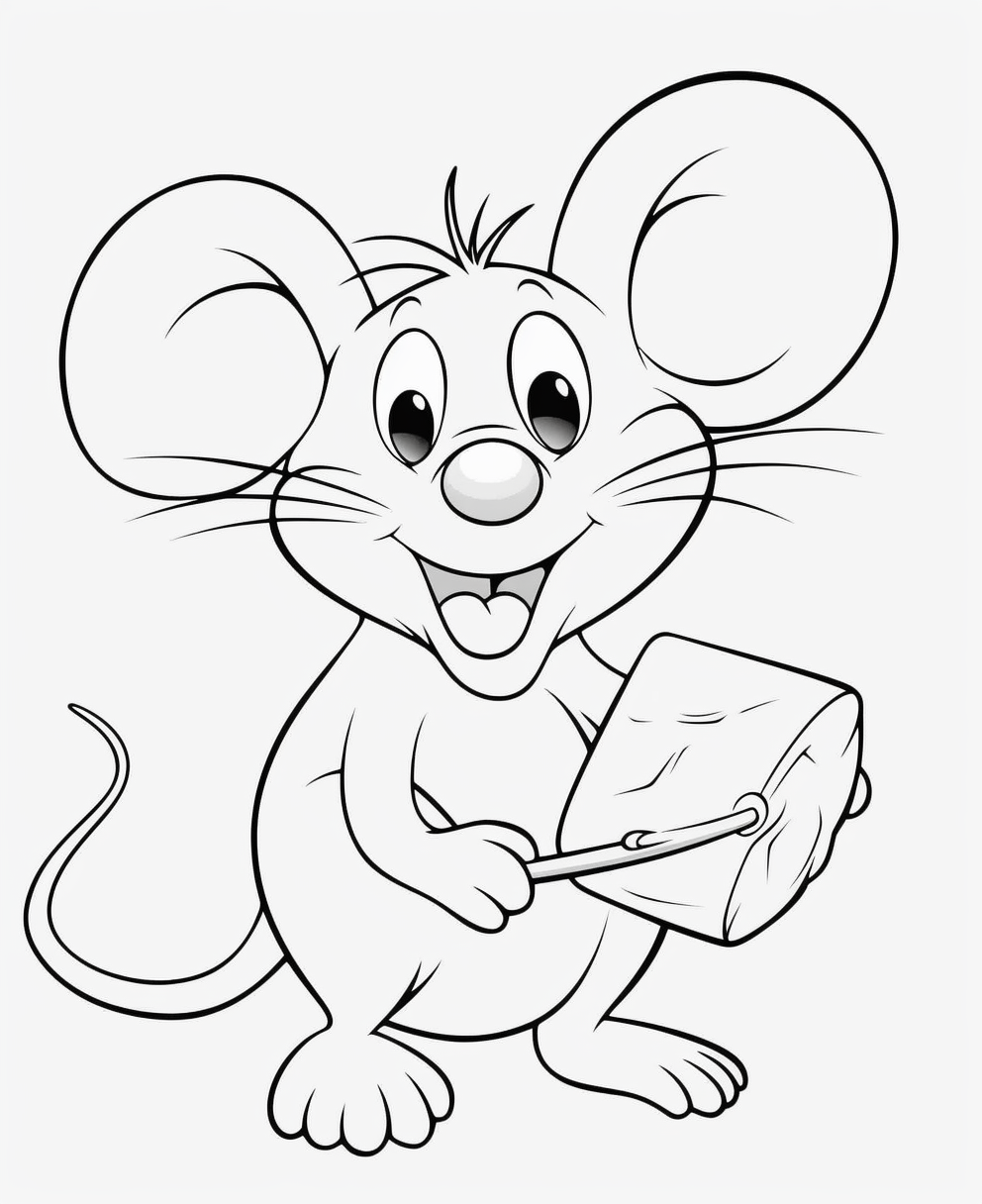 Mouse coloring book for children coloring pages ñðñððµñðñðññ