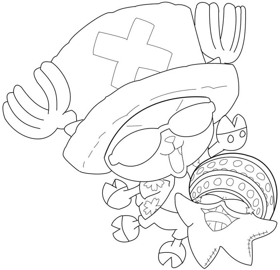One piece coloring pages by coloringpageswk on