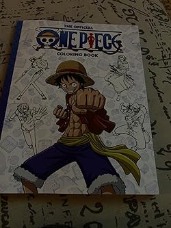 One piece the official coloring book scholastic books