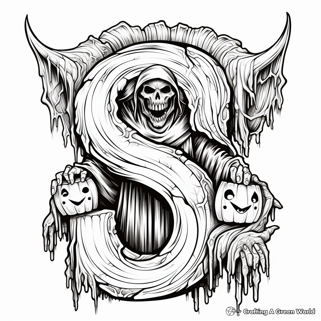 Letter s coloring pages